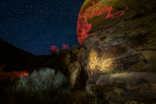Mark DiOrio. Owl Panel, Nine Mile Canyon, Utah, 2024. Digital Print.