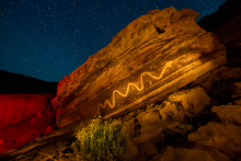 Mark DiOrio. Snake, Emery County, Utah, 2025. Digital Print.